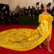 Rihanna arrives at The Metropolitan Museum of Art's Costume Institute benefit gala celebrating "China: Through the Looking Glass" on Monday, May 4, 2015, in New York.